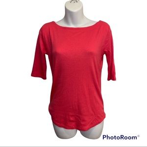 Andrea Jovine Top.  Size small in salmon color